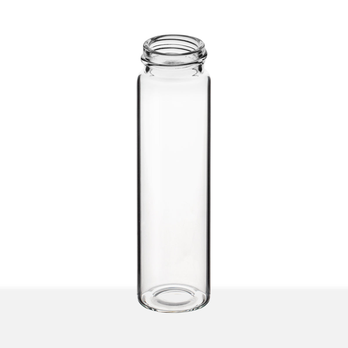 CAPSULE GLASS VIALS - CLEAR Item #:VC242795