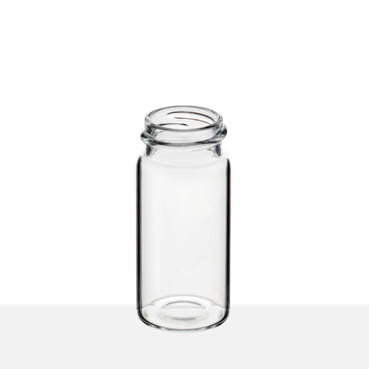 CAPSULE GLASS VIALS - CLEAR Item #:VC242757