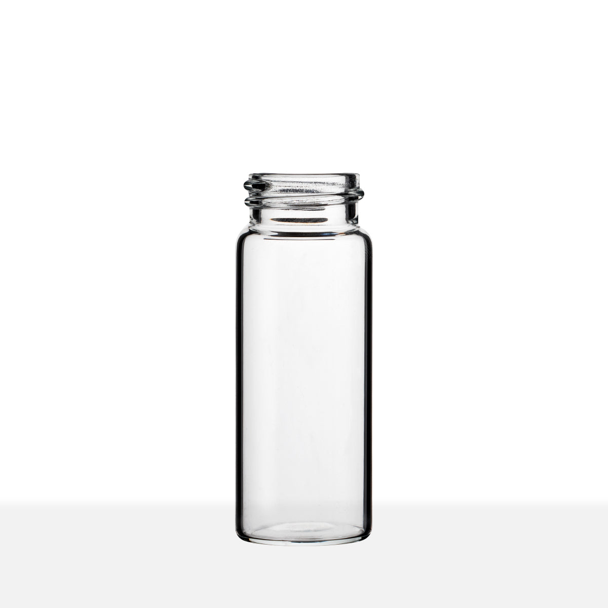 CAPSULE GLASS VIALS - CLEAR Item #:VC242770