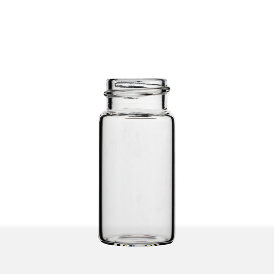 SCREW THREAD GLASS VIALS - CLEAR Item #:VC222552
